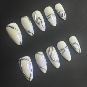 AdornU Opal Metallic Waves