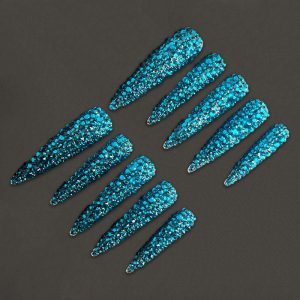 AdornU Sapphire Crystal Glitz