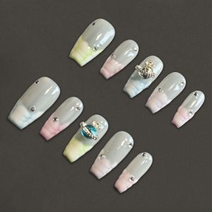 AdornU Pastel Galaxy Rings - Imagen 1